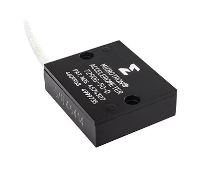 accelerometer, vc, 200 g, screw mount, differential, 30 in cable